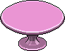 Sakura Pink Round Table